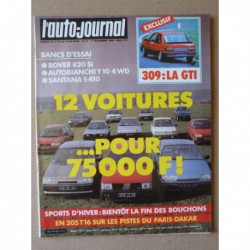 Auto-Journal n°21-86, Autobianchi Y10, Santana S410, Rover 820 Si, Honda Civic Shuttle, Rover 213 SE auto, Santana S4