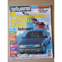 Auto-Journal n°03-87, Ford Scorpio 2.4i Ghia, Peugeot 309 automatic, Alpina C2, BMW 325iX, Mazda 323 4wd GT