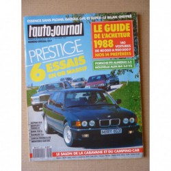 Auto-Journal n°17-87, Porsche 911 Almeras 3.5, Alpina B11, Bentley L Turbo R, BMW 750 iL, Daimler 3.6, Lancia Thema 8.32