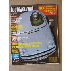 Auto-Journal n°18-87, Peugeot 205 SR, BMW M3, Opel Senator 3.0i, BMW 730i, Lada 2105, Polski Montana, Seat Marbella 903