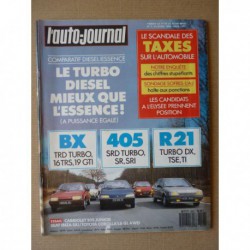 Auto-Journal n°07-88, Seat Ibiza SXI, Peugeot 205 CJ, Toyota Corolla GL 4WD. Citroën BX, Peugeot 405, Renault 21