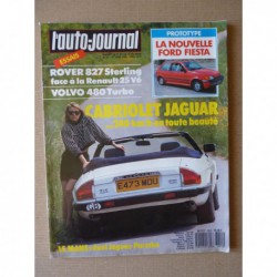 Auto-Journal n°10-88, Jaguar XJSC V12, Volvo 480 Turbo, Citroën C25, Ford Transit, Mercedes MB100, Renault Trafic