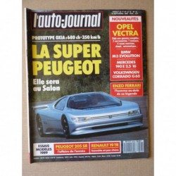Auto-Journal n°16-88, Renault 19 TR, Peugeot 205 SR, Volkswagen Corrado G60, Mercedes 190E 2.5 16, BMW M3 Evolution