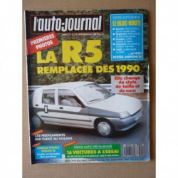 Auto-Journal n°20-88, Lancia Thema 16 valve, Chevrolet Corvette C4, les familiales