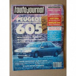 Auto-Journal n°22-88, Opel Kadett TD GL, Opel Senator 3.0i, Rover 827i Vitesse, Mercedes 250 GD, Lada Niva GPL, Range ETT