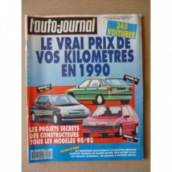 Auto-Journal n°01-90, Maruti 800, Peugeot 309 SRD, Opel Omega 3000 24V, Saab 9000 CD S