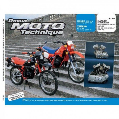 RMT Honda MTX50 (84-87). Yamaha DT50MX (81-87). Harley XL, XLH 77-94)