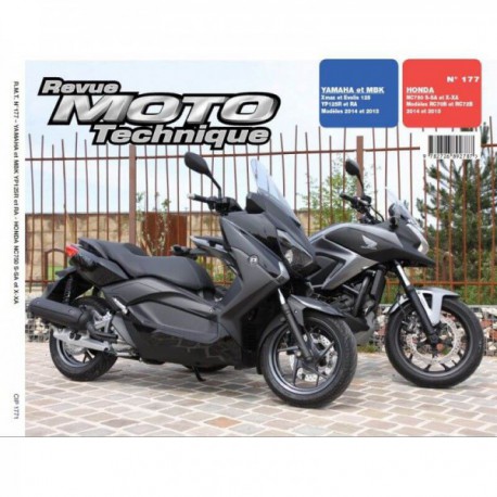RMT Yamaha MBK Xmax, Evolis 125 (14-15). Honda NC750 S, SA, X, XA (14-15)