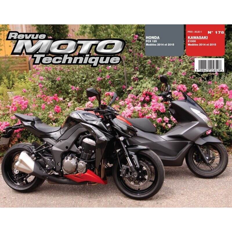 RMT Honda PCX125. Kawasaki Z1000 (2014-15)