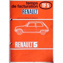 Renault 5, temps de réparation