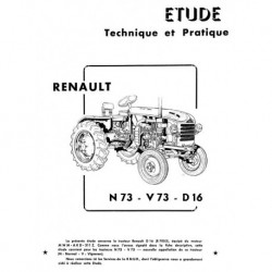 Revue Technique Renault N73, V73, D16 types R7053