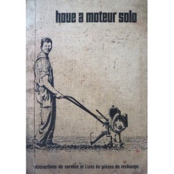 Notice et catalogue de pièces houe à moteur Solo (eBook)