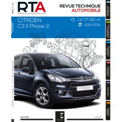 RTA Citroën C3 II phase 2, 1.2 VTi 82ch, 2012-16
