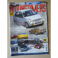 Youngtimers n°47, Alfa Romeo Alfetta GT GTV, Citroën Visa 1000 Pistes, Lotus Esprit Turbo SE, Audi 100 Avant CS quattro