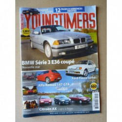 Youngtimers n°49, BMW 325i coupé E36, Ford Fiesta turbo, Alfa Romeo 147 GTA, Peugeot 505 V6, Citroën AX