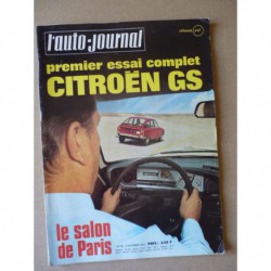Auto-Journal n°20-70, Citroën GS Club, Motobécane DC 125