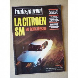 Auto-Journal n°24-70, Citroën SM, Volkswagen Coccinelle 1302, Brousse Globe Trotter
