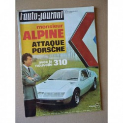 Auto-Journal n°5-71, Opel Ascona A, Simca 1100 5cv, Alpine A310, Hovercraft, Datsun 1000