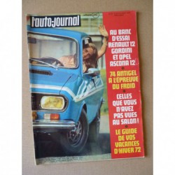Auto-Journal n°22-71, Renault 12 Gordini, Opel Ascona A, Citroën Dalat, Georgia