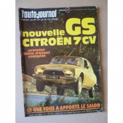 Auto-Journal n°18-72, Citroën GS 1220 Club, Renault Rodeo 6, Toyota Corona 2000, Teilhol Citadine