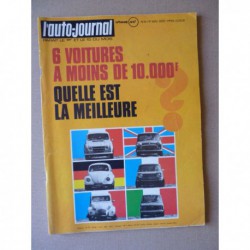Auto-Journal n°8-73, Toyota Celica 1600 ST, Fiat X1/9, Simca 1000 LS, Fiat 126, Volkswagen 1200, Citroën 2cv6, Mini 850