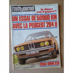 Auto-Journal n°19-75, Peugeot 204 Diesel, BMW 320 E21, Sterckman Senior 385A