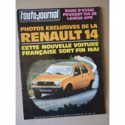Auto-Journal n°1-76, Peugeot 104 ZS Coupé, Lancia Beta 1600 HPE, Star Straclub
