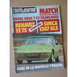 Auto-Journal n°5-76, Porsche 924, Citroën 2cv Spécial, Simca 1307 GLS, Renault 12 TS