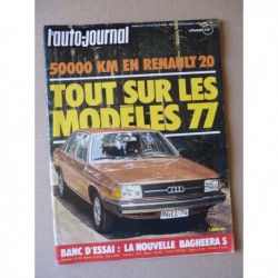 Auto-Journal n°16-76, Matra Simca Bagheera S, Renault 20 GTL, Villard Grand Raid