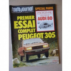 Auto-Journal n°22-77, Peugeot 305 SR, Fiat 126 Personal,