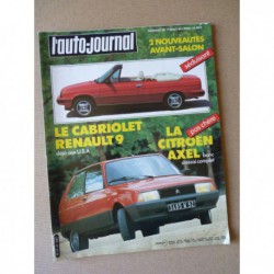 Auto-Journal n°13-84, Saab 900 Turbo 16S, Citroën Axel 12 TRS, BMW 635 Csi E24, Porsche 928S