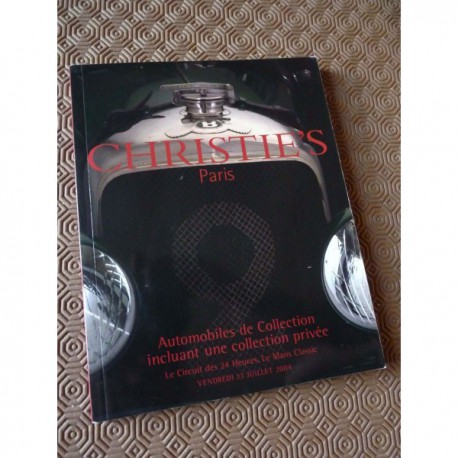catalogue Christie's 2004, 24 heures Le Mans automobile collection, enchère sale