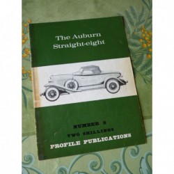 The Auburn Straight-eight, Profile Publication n°9, catalogue brochure dépliant