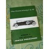 The Duesenberg J and SJ, Profile Publication n°6, catalogue brochure dépliant