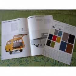 Ford Transit, catalogue brochure dépliant