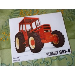 Renault 851-4, catalogue...