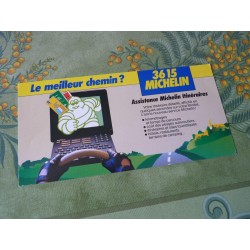 3615 Michelin, catalogue brochure dépliant 36 15