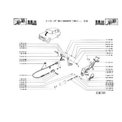 Renault 6 R1180, catalogue de pièces