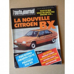 Auto-Journal n°11-82, Fiat Ritmo 125TC, Peugeot 505 STI, Volvo TF10