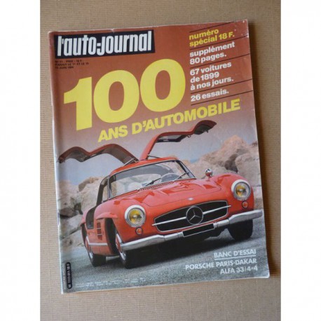 Auto-Journal n°11-84, Alfa Romeo Alfa 33 4x4, Porsche 911 Paris-Dakar, Autostar 490TS