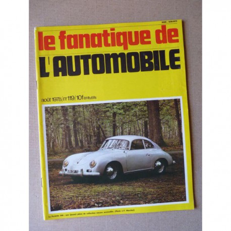 Le Fanatique n°119, Porsche 356, De Biase Special, Volvo, Alexandres Darracq, Bellanger, TASO Mathieson