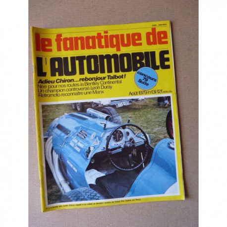 Le Fanatique n°131, Bentley Continental, Citroën Cars Ltd, De Coucy et Guérin Père et Fils, Yacco Delphine, Norton Manx