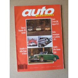 Auto Passion n°4, Renault 8 Gordini, Citroën SM, Jaguar XJ Coupe XJ6C XJ12C, Alfa Romeo 6C, Protos Matra, Hervé Charbonneau