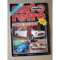 Auto Rétro n°33, Ford Skyliner Victoria, Gerard Louis, Lancia Flaminia, Mercury Sun Valley, Panhard Dyna, Anther Kallista