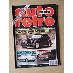 Auto Rétro n°81, BMW 503, Delahaye 135, Lancia America, Panhard Junior, Talbot T120, Ford Thunderbird, Voisin Gabriel
