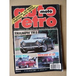 Auto Rétro n°83, Autobianchi Eden Roc, Mercedes 600, Packard Clipper, Triumph TR5, Styl'Son 350