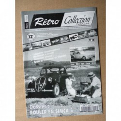 Rétro Collection n°18, Simca 5 coupé Grand Luxe, Peugeot 203 berline