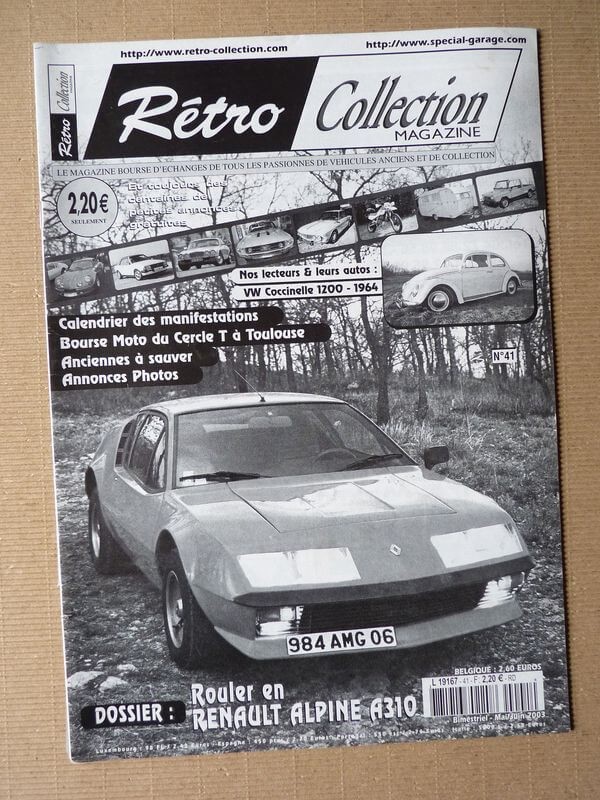 RENAULT Alpine A310 A610 Portachiavi