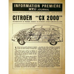RTA partielle Citroën CX 2000