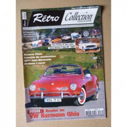 Rétro Collection n°52, Volkswagen Karmann Ghia Type 14 cabriolet, Simca Ariane 4 type AF, Cercle Pégase Amilcar
